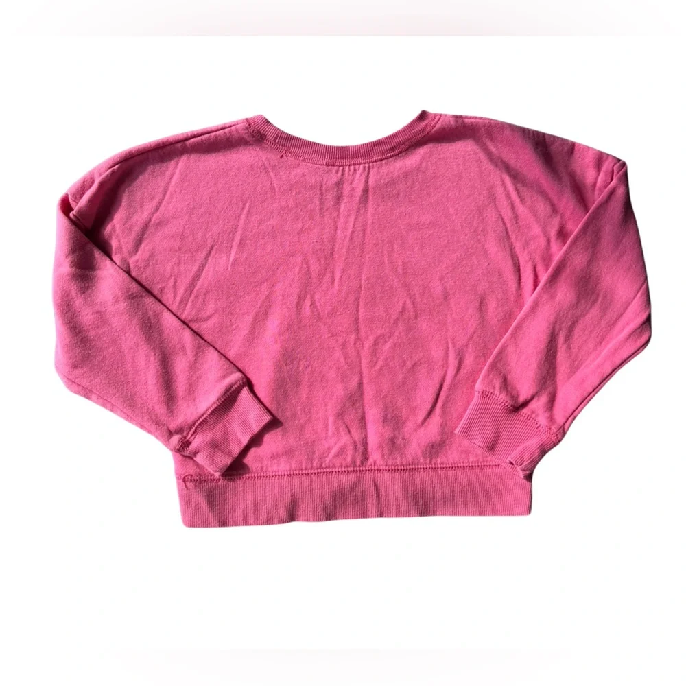 Girls Justice Crewneck Sweatshirt, XS (5/6), Pink